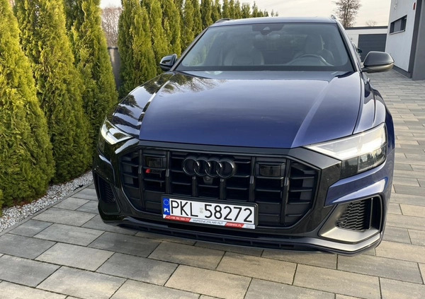 Audi SQ8 cena 399000 przebieg: 54000, rok produkcji 2021 z Pabianice małe 379